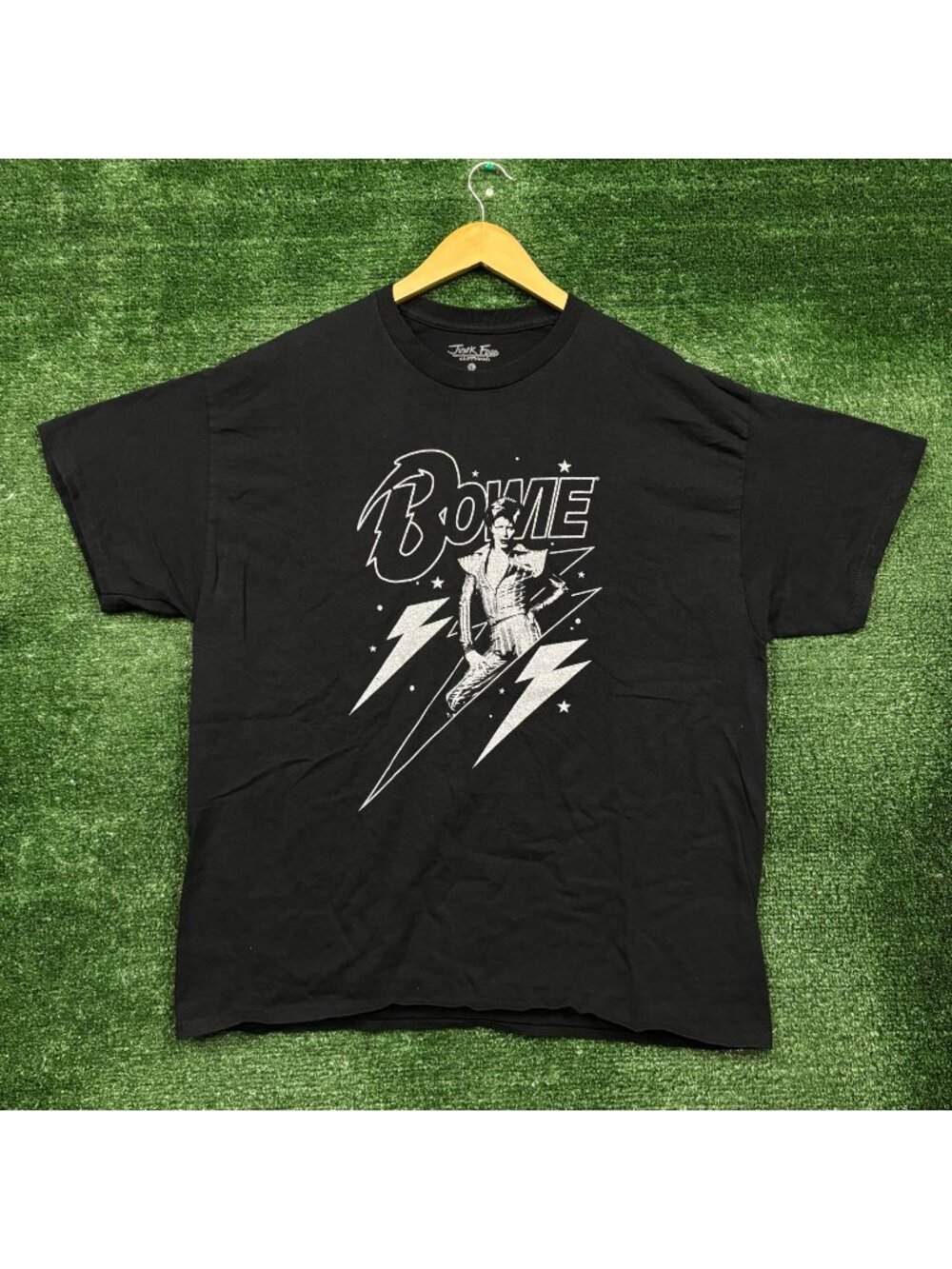 Junk Food Clothing x David Bowie Ziggy Stardust Rock T-Shirt Size Large